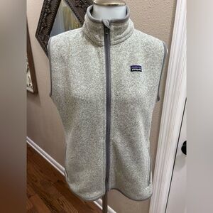Patagonia Light Gray Knit Vest